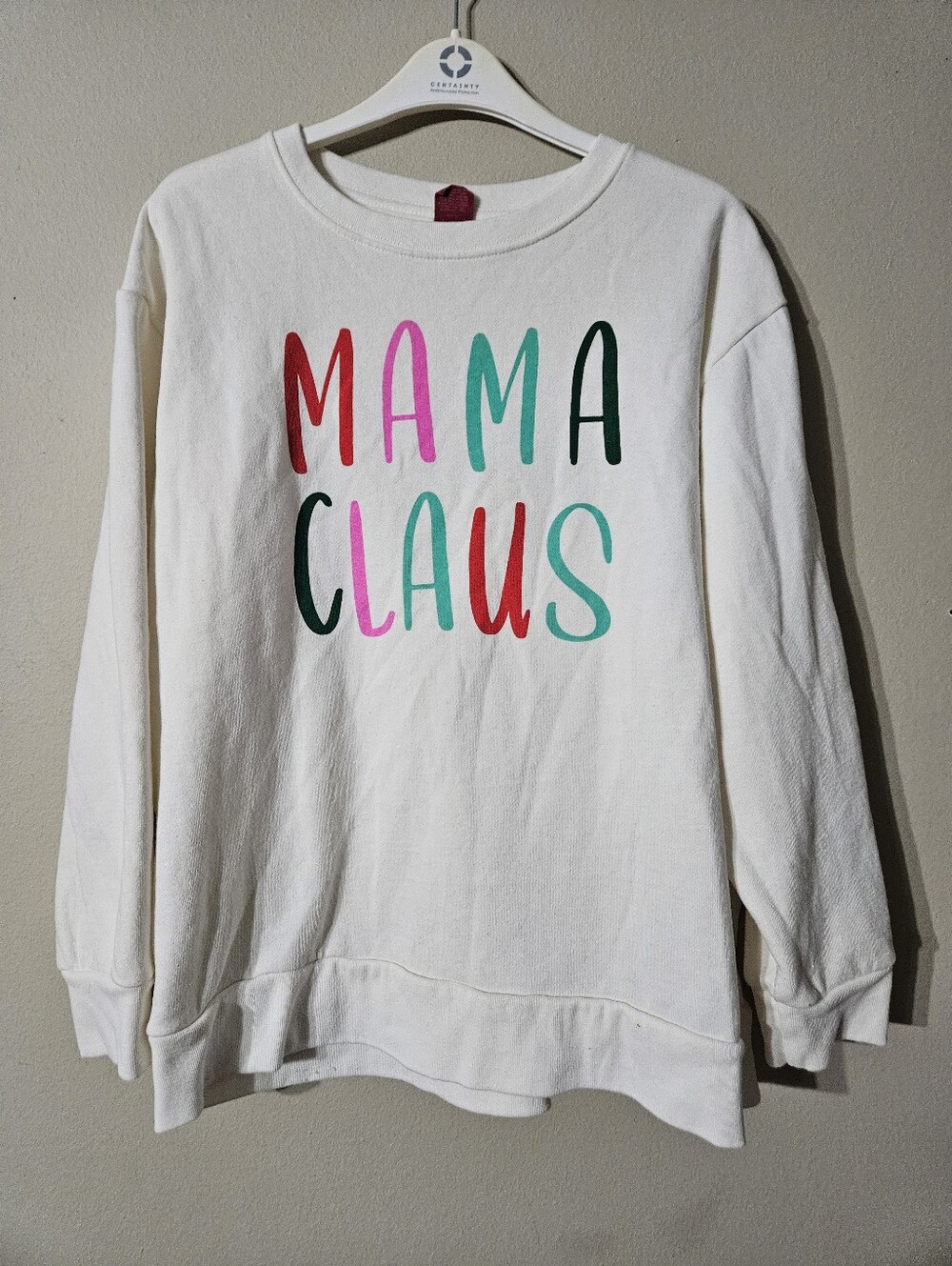Dec 25th Mama Claus Sweatshirt Large